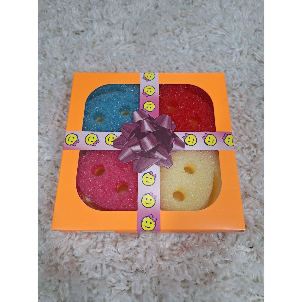 4 pk Scrub MOMMY Dual Two Sided Sponge and Scrubber Multi Task New